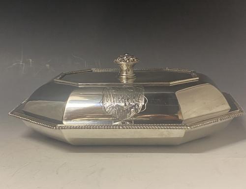Georgian silver entree dish 1794 Henry Green