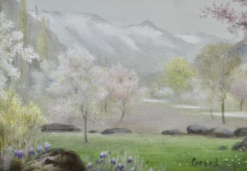 Edward Clifford - Kashmir Blossoming, Goond