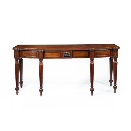 Regency mahogany serving table attributed to Gillows