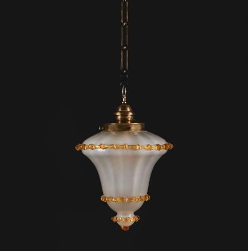 A Murano Glass Hanging Lantern