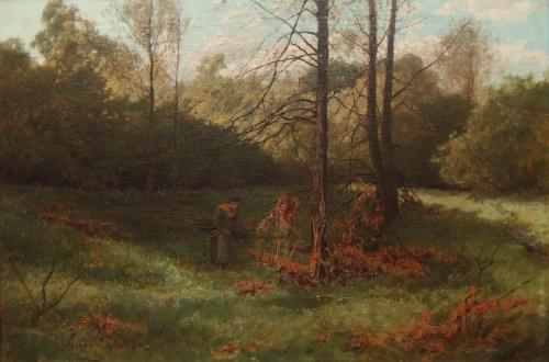 Lester Sutcliffe Yorkshire Leeds oil painting on canvas landscape