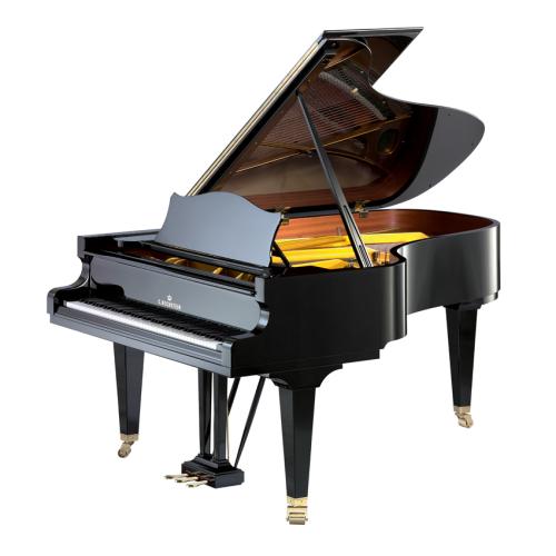 C. Bechstein model B black grand piano
