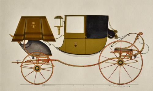 Samuel Hobson - 19th Century Design for a Carriage