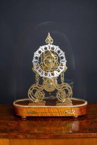 Victorian Skeleton Clock