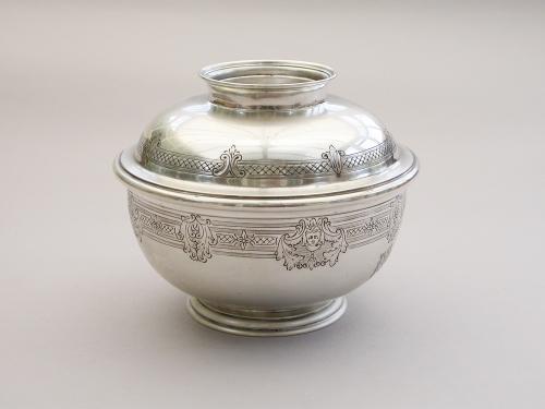 Early 20th Century George II Style Silver Bowl and Cover