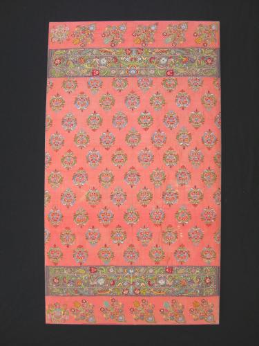 Indo-Portuguese silk embroidery