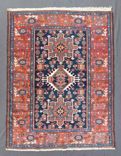large Persian Karadja rug