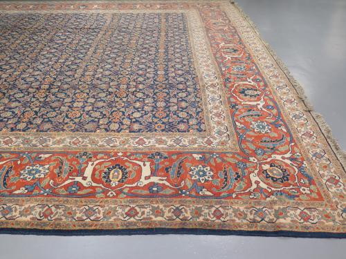 Large Antique Tabriz Carpet