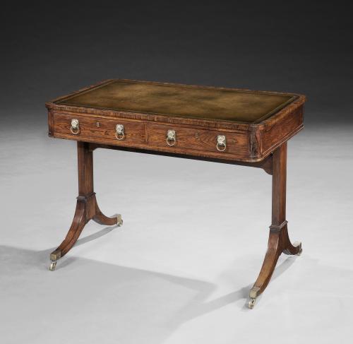 A Regency Rosewood Writing Table