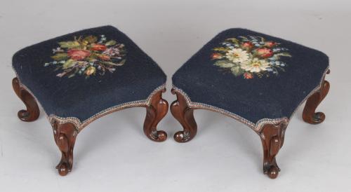 Victorian footstools