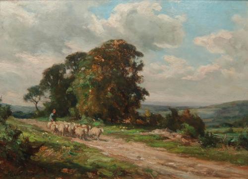 William Greaves "Wharfedale" oil painting
