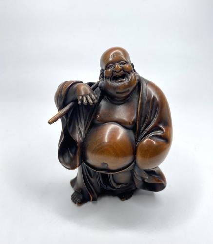 Miyao Eisuke gilt bronze figure Lantern Hanger Meiji | BADA