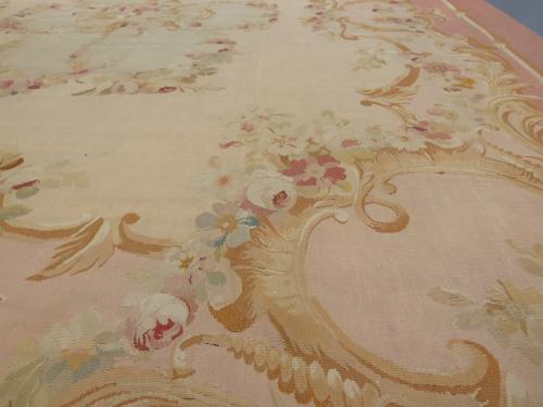 Fine circa 1890 Aubusson Carpet