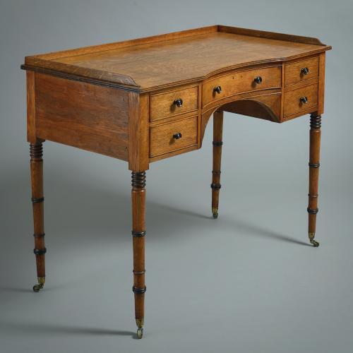 Regency Golden Oak Dressing Table