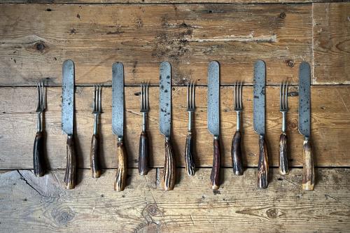 Set of 19th century cutlery by Taylor’s of Sheffield