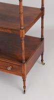 Early 19th century rosewood etagere
